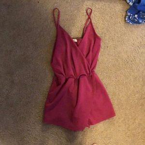 Magenta romper